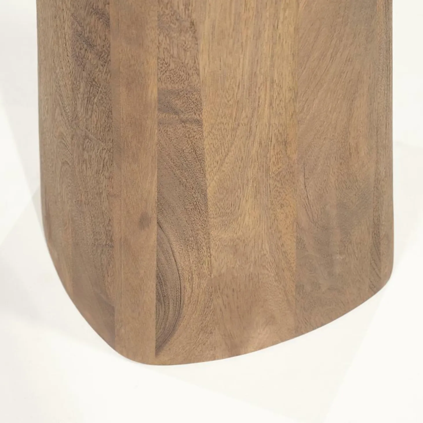 Bartafel Aron Mangohout 80 x 80cm Lichtbruin - Loft24.nl