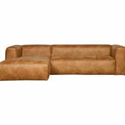 Bean hoekbank links cognac - Loft24.nl