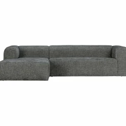 Bean hoekbank links grove melange stof terrazzo - Loft24.nl