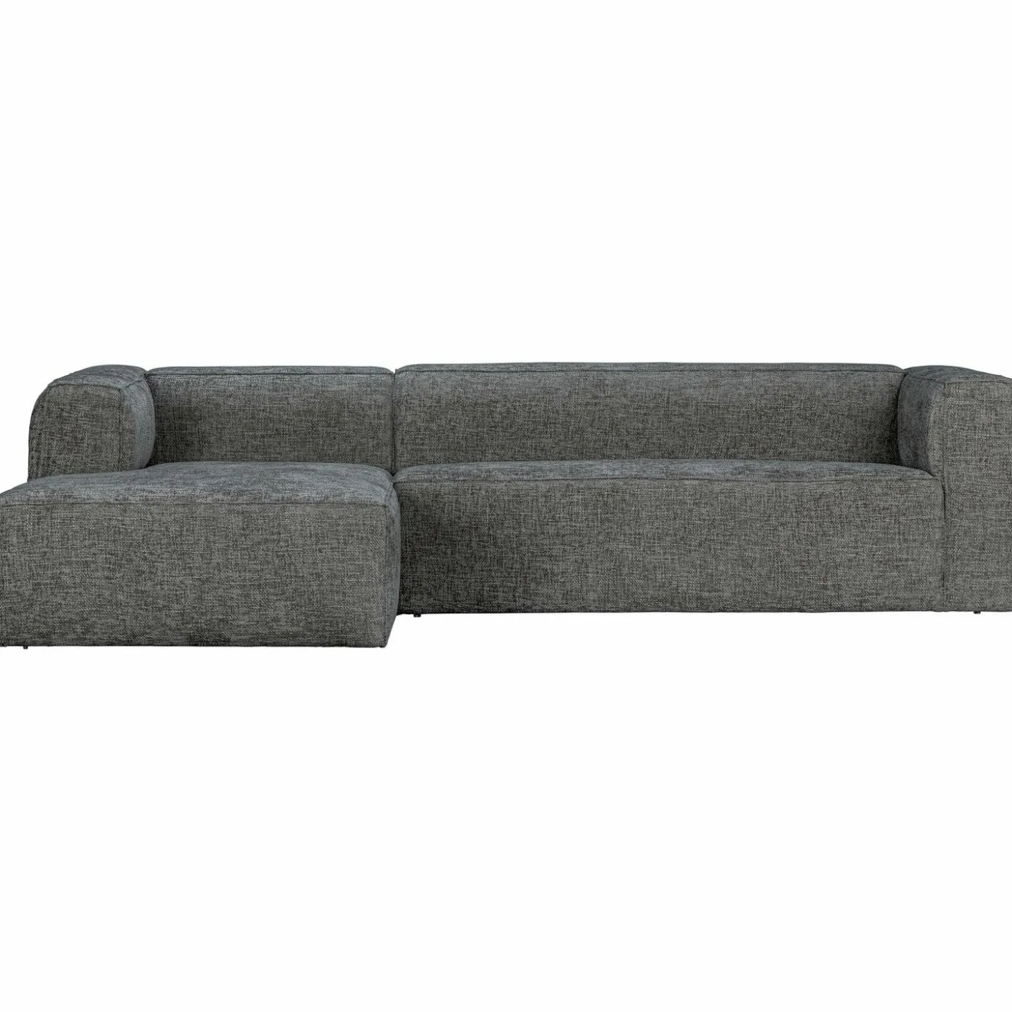Bean hoekbank links grove melange stof terrazzo - Loft24.nl