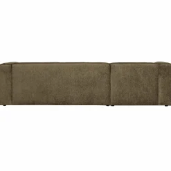 Bean hoekbank links structure velvet moss - Loft24.nl