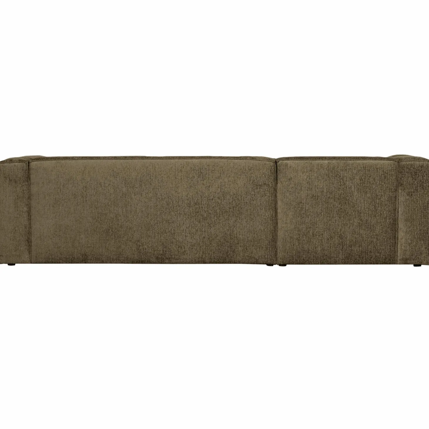 Bean hoekbank links structure velvet moss - Loft24.nl