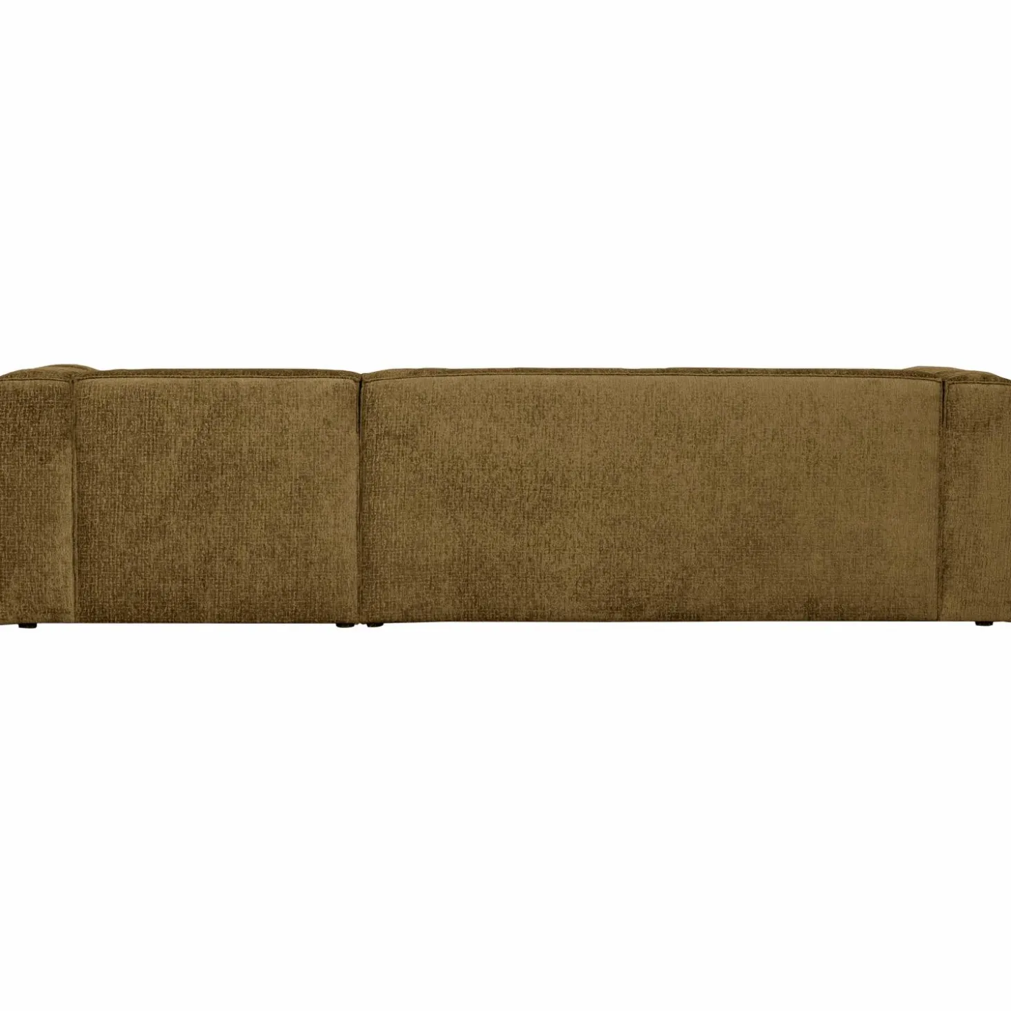 Bean hoekbank rechts structure velvet spices - Loft24.nl