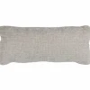 Bean kussen grove melange stof naturel - Loft24.nl