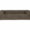 Bean 3,5-zits bank grove ribstof mud - Loft24.nl