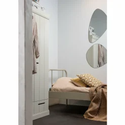 Bed Mata 90 x 200cm, kleur Zand - Loft24.nl