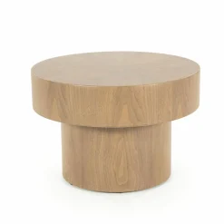 Bijzettafel Bobbie -lichtbruin - 45 x 45 cm - Loft24.nl
