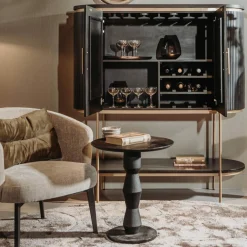 Bijzettafel Brunello Mangohout 57 cm hoog - Loft24.nl