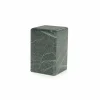 Bijzettafel Dice Marmer 30 x 30cm - Groen - Loft24.nl