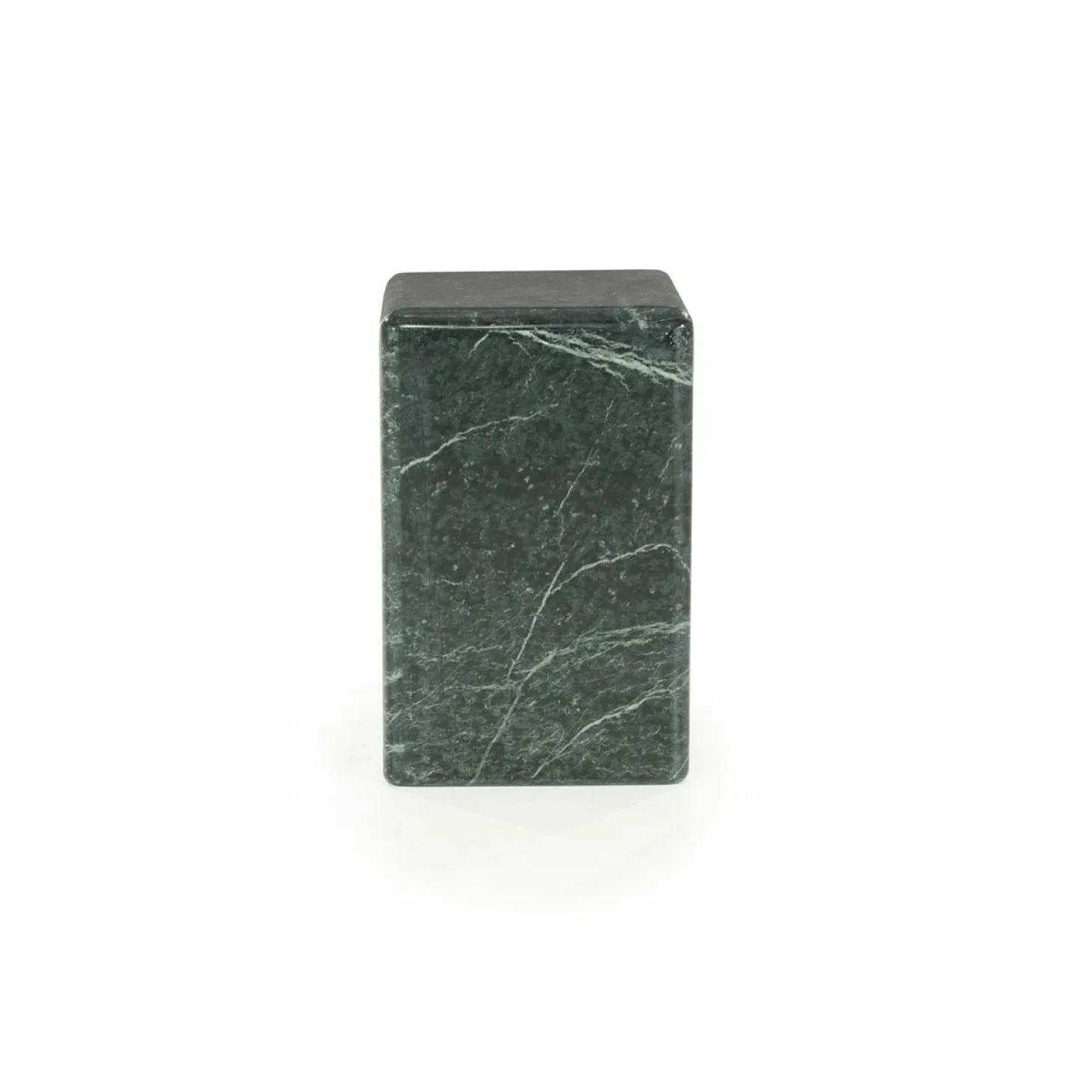 Bijzettafel Dice Marmer 30 x 30cm - Groen - Loft24.nl