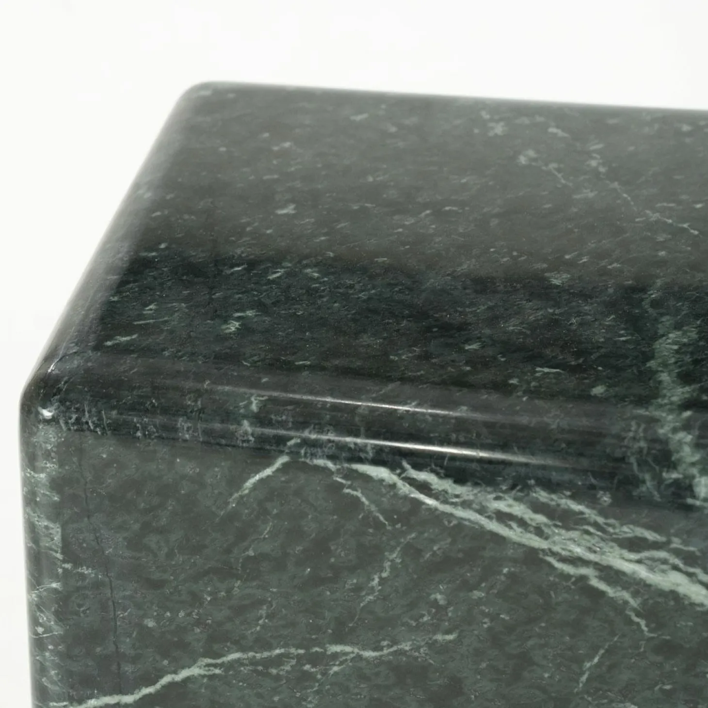 Bijzettafel Dice Marmer 30 x 30cm - Groen - Loft24.nl