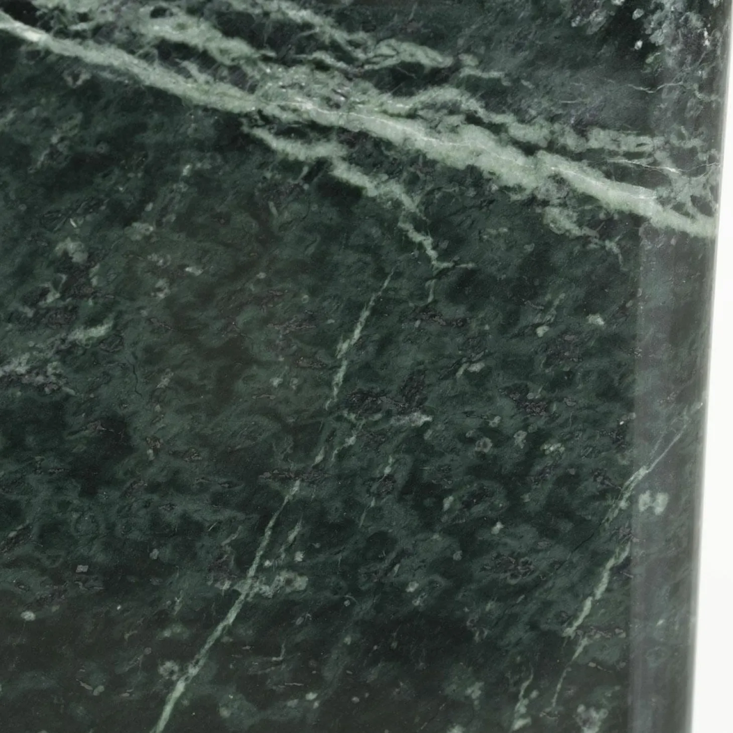 Bijzettafel Dice Marmer 30 x 30cm - Groen - Loft24.nl