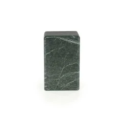 Bijzettafel Dice Marmer 30 x 30cm - Groen - Loft24.nl