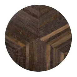 Bijzettafel Lazio Teakhout set van 3 stuks - wine - Loft24.nl