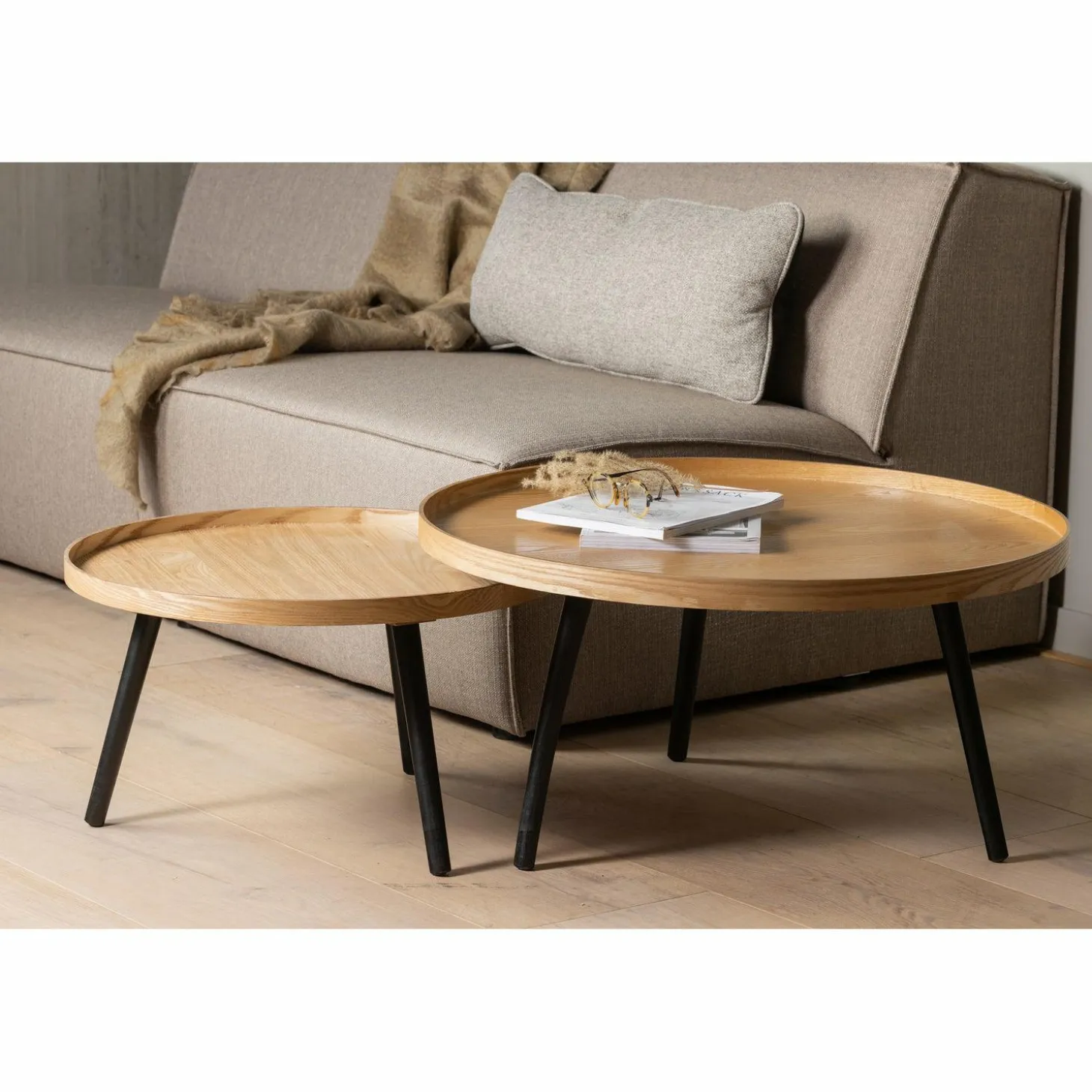 Bijzettafel Mesa Naturel - Ø60 - Loft24.nl