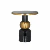 Bijzettafel Mose Ø51 cm - Zwart - Loft24.nl