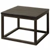 Bijzettafel Paterno Zwart 60 x 60 cm - Loft24.nl