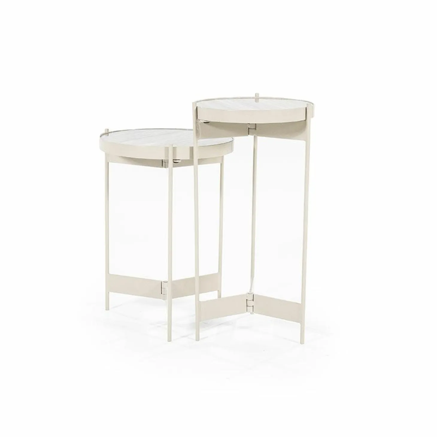 Bijzettafel Sib Marmer set van 2 stuks - Loft24.nl