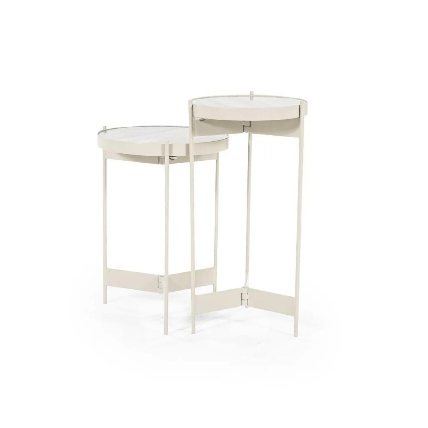 Bijzettafel Sib Marmer set van 2 stuks - Loft24.nl