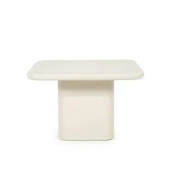 Bijzettafel Siminto kleur Beige - 60 cm - Loft24.nl