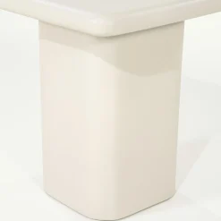 Bijzettafel Siminto kleur Beige - 40 cm - Loft24.nl