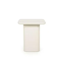 Bijzettafel Siminto kleur Beige - 40 cm - Loft24.nl