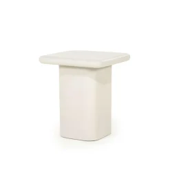 Bijzettafel Siminto kleur Beige - 40 cm - Loft24.nl