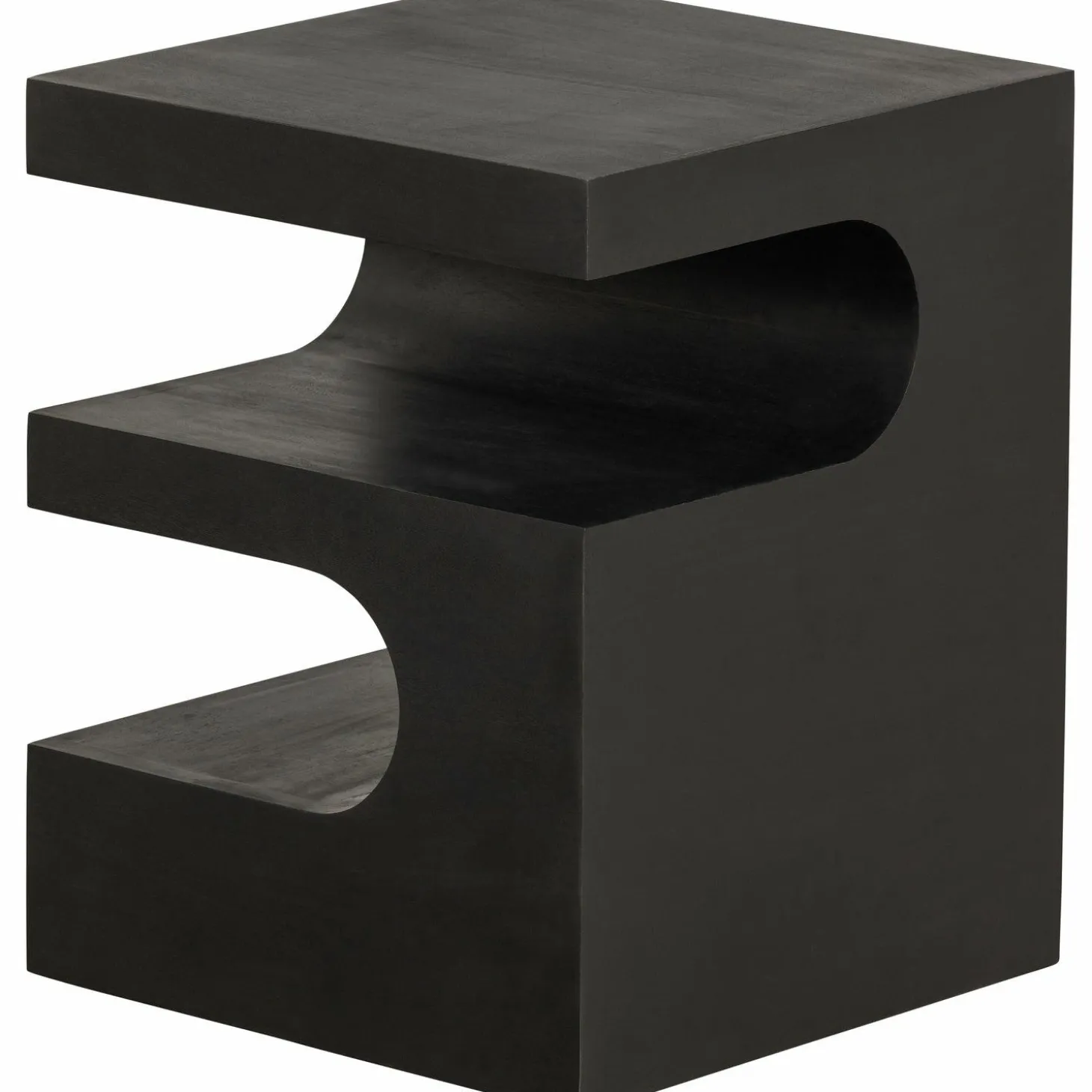 Bijzettafel Toma Mangohout 40 x 40cm - Loft24.nl