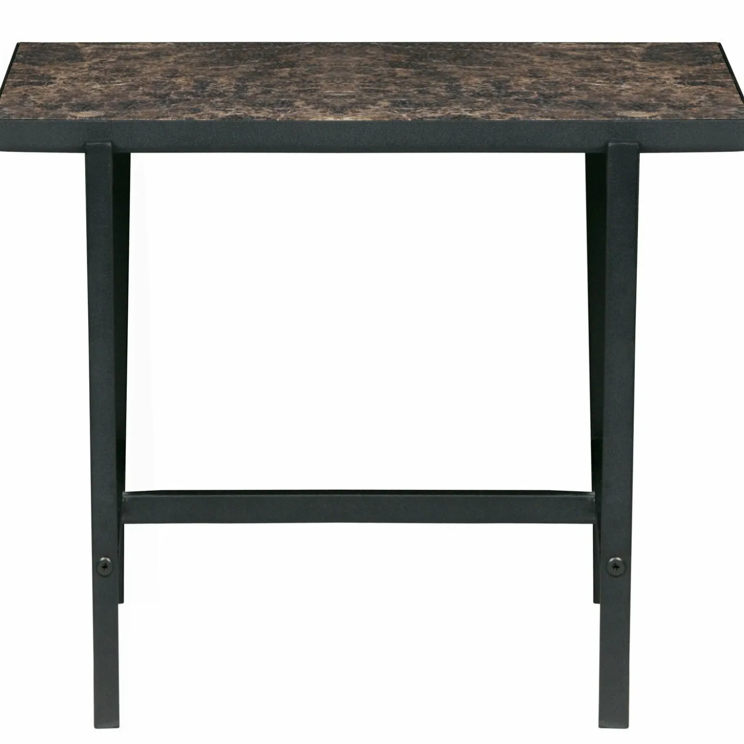 Bijzettafel Turn 50 x 44cm Zwart - Loft24.nl