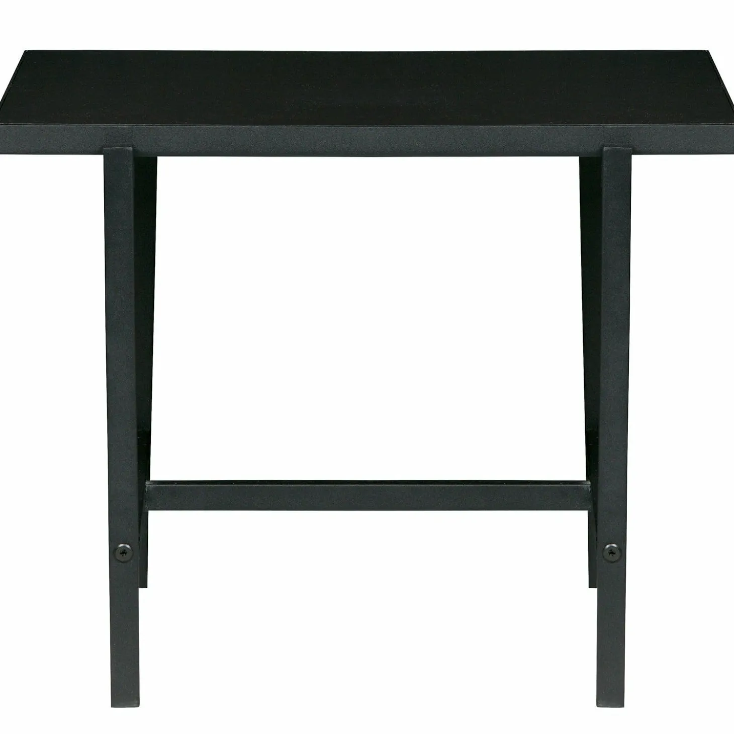 Bijzettafel Turn 50 x 44cm Zwart - Loft24.nl