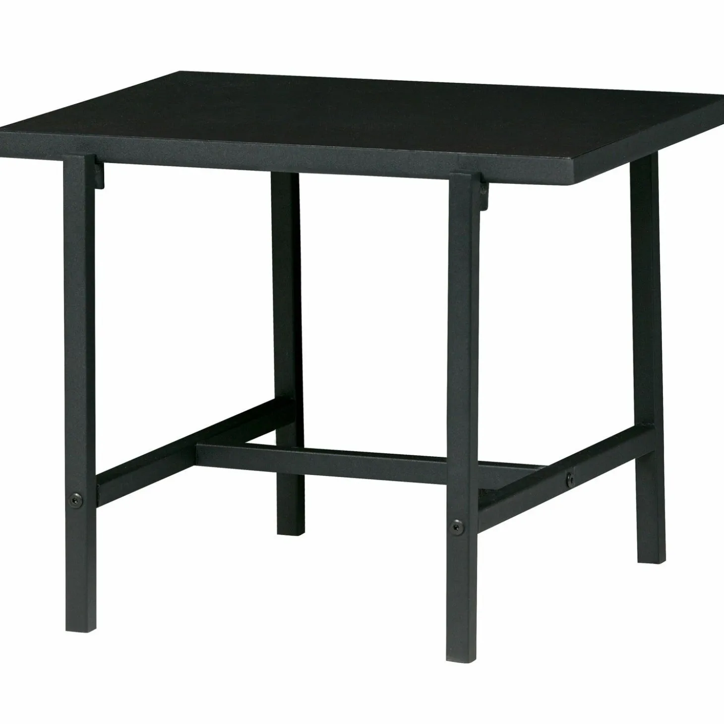 Bijzettafel Turn 50 x 44cm Zwart - Loft24.nl