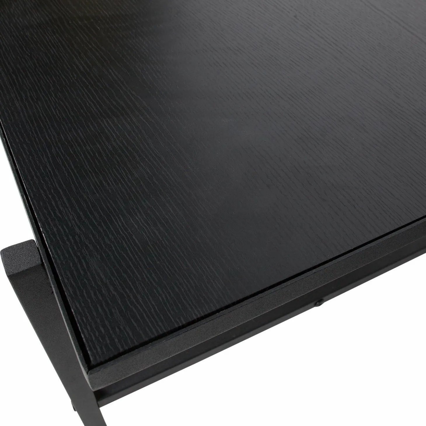Bijzettafel Turn 50 x 44cm Zwart - Loft24.nl
