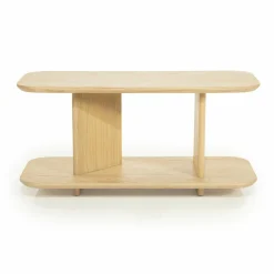 Bijzettafel Ty Eiken 90 x 40cm - Naturel - Loft24.nl