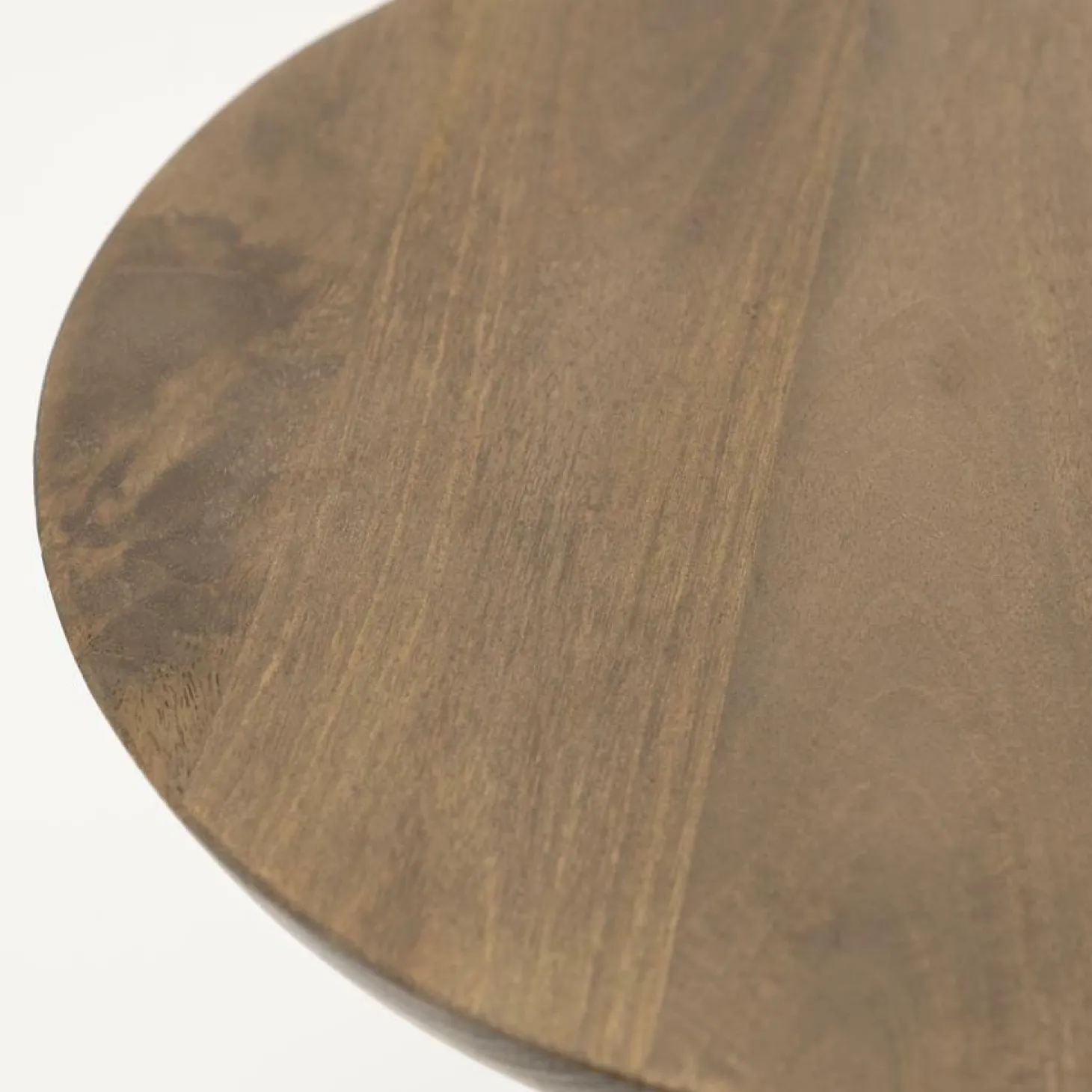 Bijzettafel Woomble Mangohout 40 x 34cm - Lichtbruin - Loft24.nl