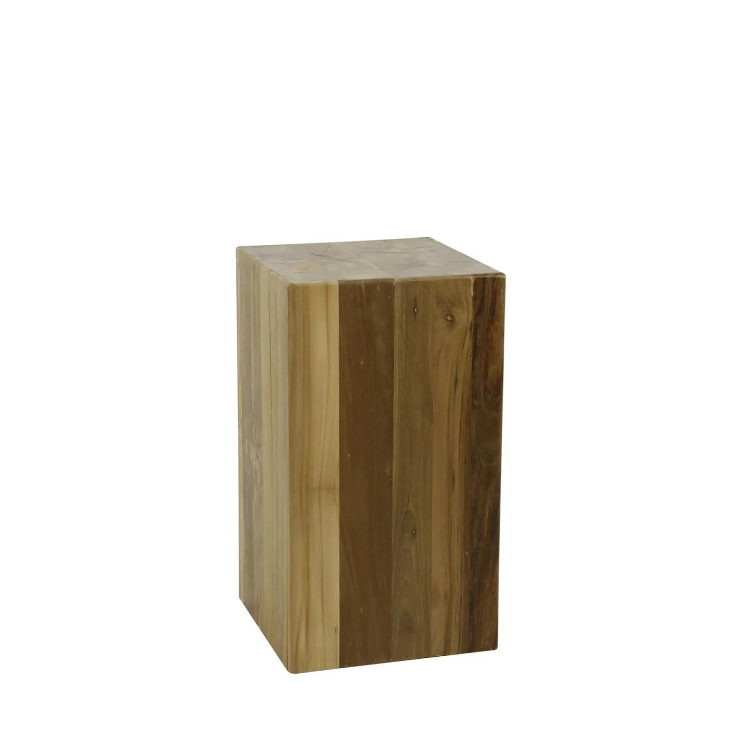 Bloemenzuil Bole Teakhout - 65 cm - Loft24.nl