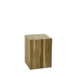 Bloemenzuil Bole Teakhout - 65 cm - Loft24.nl