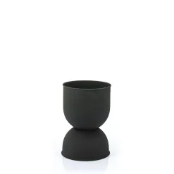 Bloempot Diablo Zwart klein 28 cm - Loft24.nl