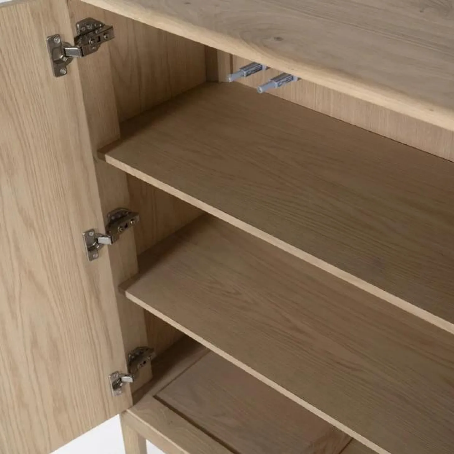Boekenkast Harvey Eikenhout 180 x 90 cm - Naturel - Loft24.nl