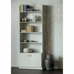 Boekenkast Madu Grenenhout 200 x 80cm - Loft24.nl