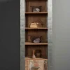 Boekenkast Novara met 1 lade 190 x 70 cm - Loft24.nl