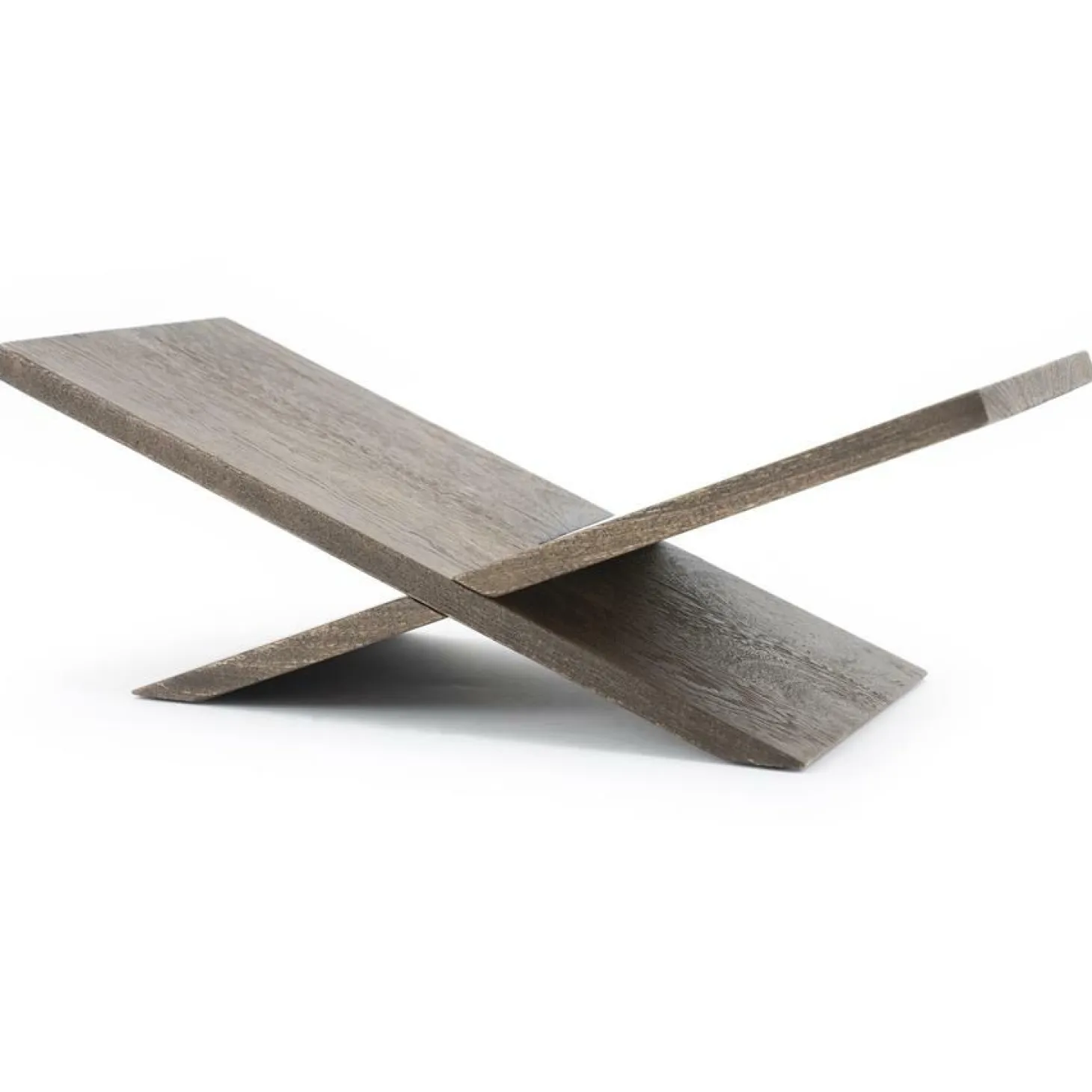 Boekenstandaard Tee Mangohout - Bruin - Loft24.nl