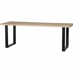 Boomstam Eettafel Tablo met U-poot 220cm - Loft24.nl