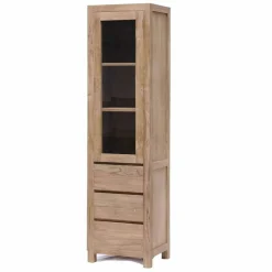 Buffetkast Corona Teak met 1 deur - Loft24.nl
