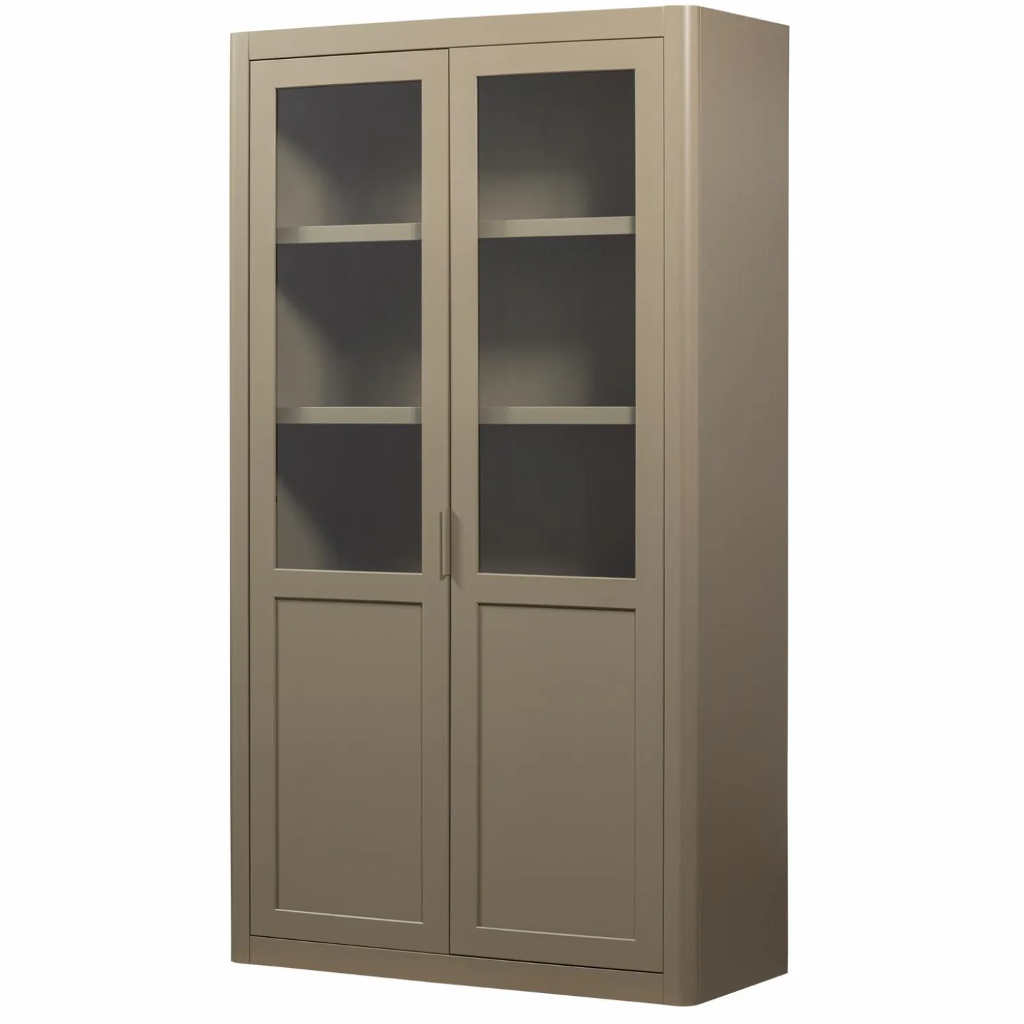 Buffetkast Gunnar Grenenhout, 217 x 120cm, kleur Mud - Loft24.nl