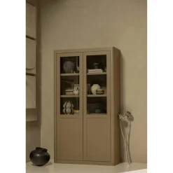 Buffetkast Gunnar Grenenhout, 217 x 120cm, kleur Mud - Loft24.nl