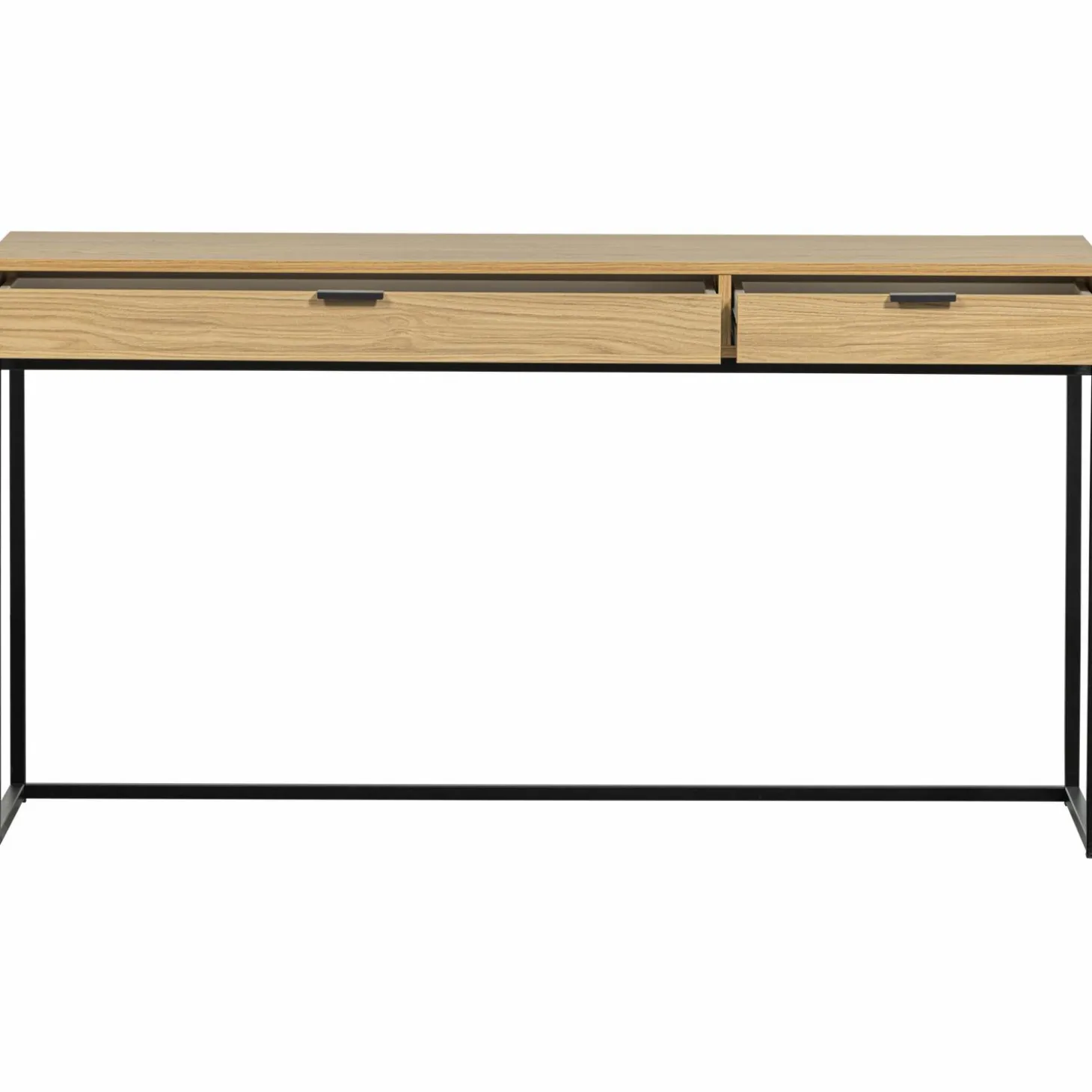 Bureau Silas Eiken, 140 x 44cm, kleur Naturel - Loft24.nl