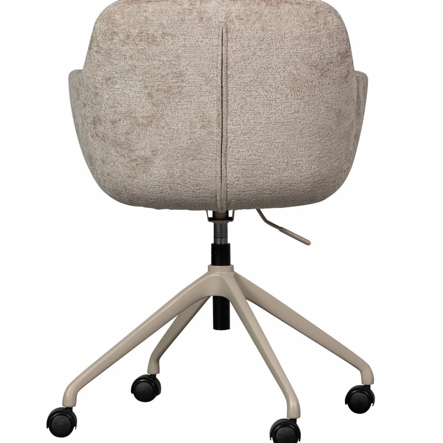 Bureaustoel Morros Chenille, kleur Taupe - Loft24.nl