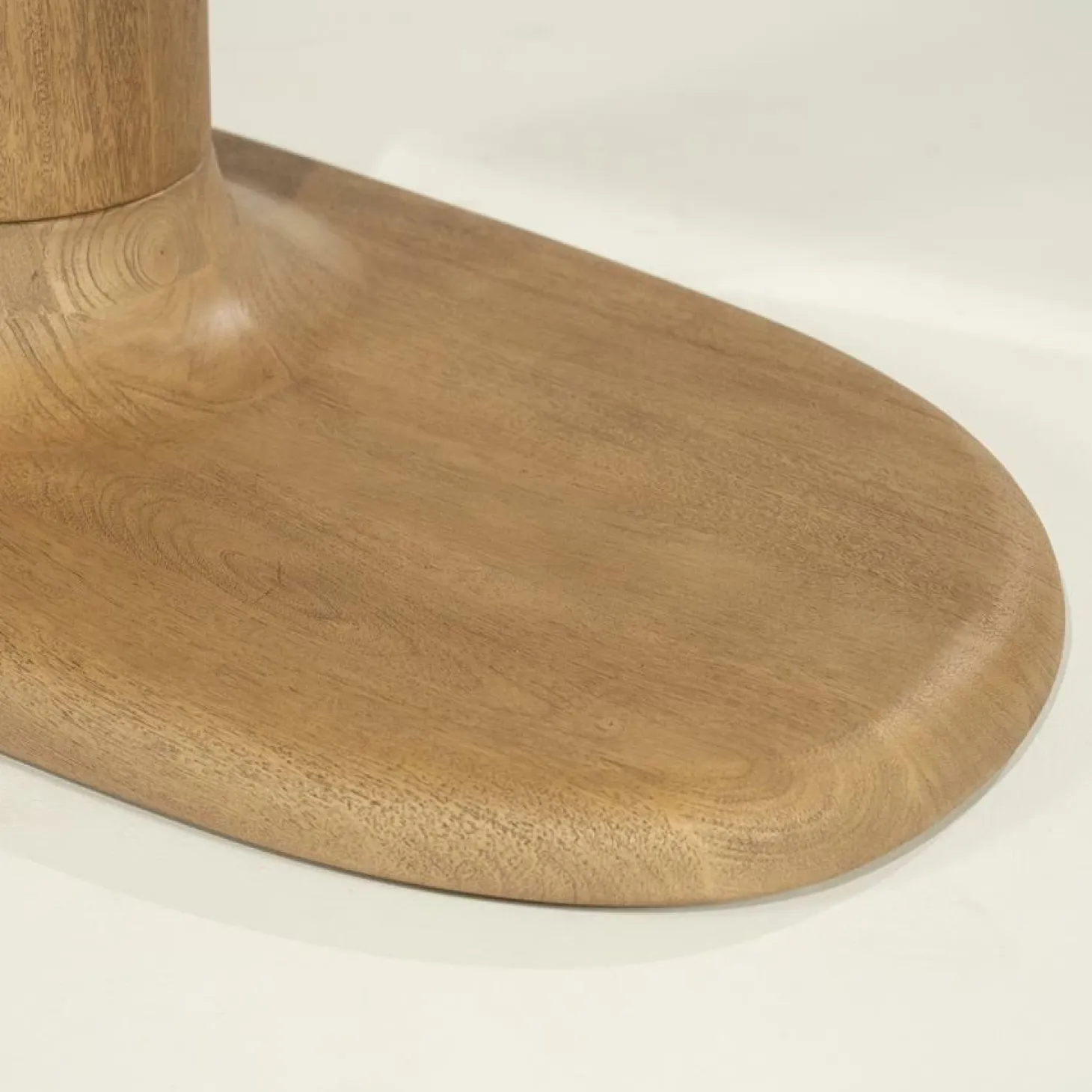 Deens Ovale Eettafel Coco Mangohout 300 x 110 cm - Naturel - Loft24.nl