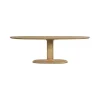 Deens Ovale Eettafel Coco Mangohout 240 x 110 cm - Naturel - Loft24.nl