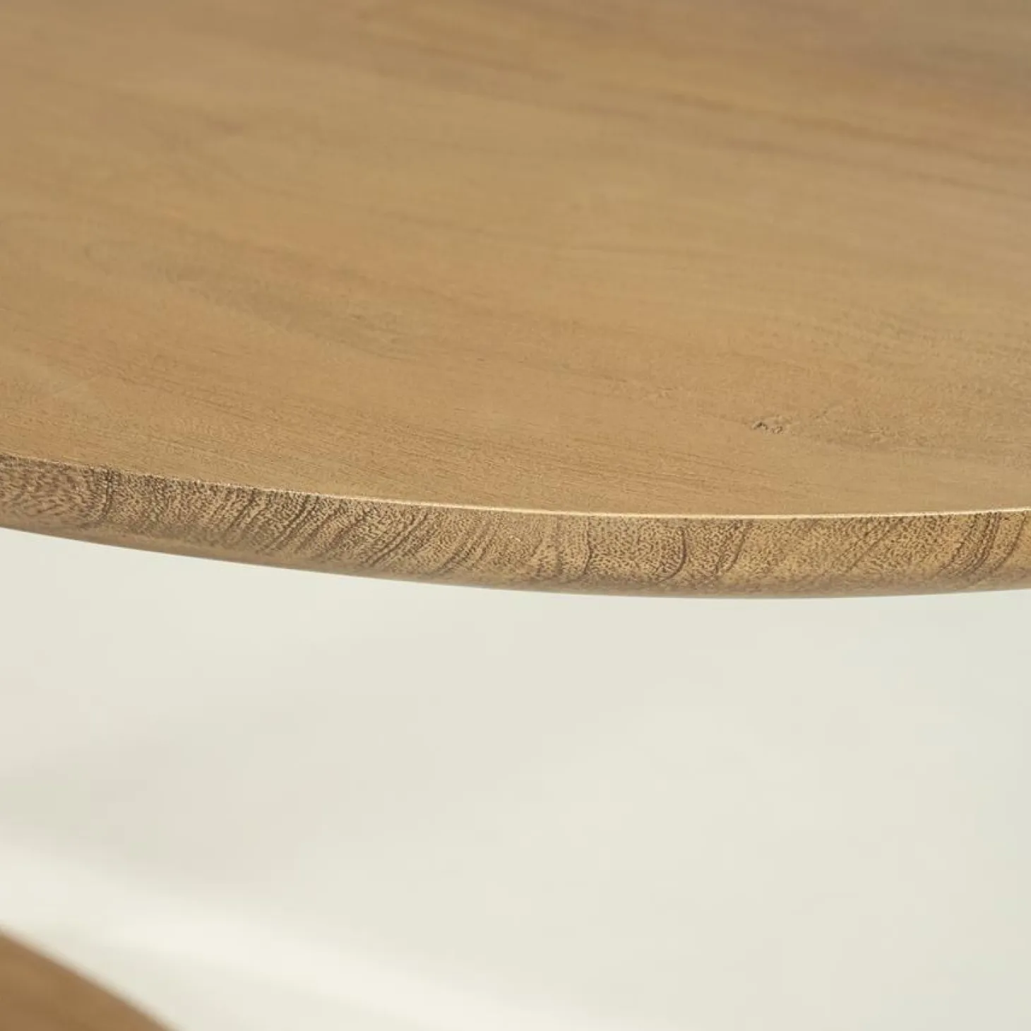 Deens Ovale Eettafel Coco Mangohout 240 x 110 cm - Naturel - Loft24.nl